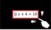 math problem solver photo. education